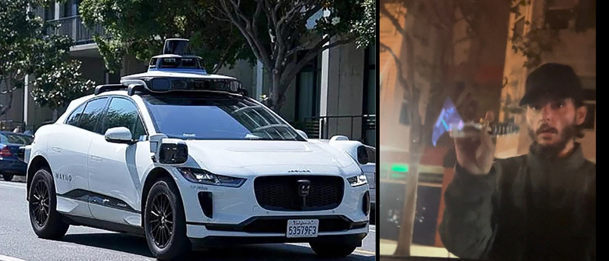 How Safe Are Waymo Driverless Cars Man Attempts to Breach with Rider Inside 4