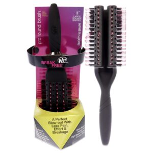 10 Wet Brush Pro Fast Dry Round Brush Square Unisex Hair Brush 3 Inch