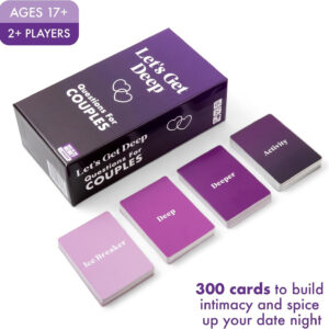 Let's Get Deep by Relatable, Question Card Game for Couples