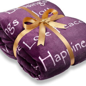 Chanasya Premium Love & Joy Inspiring Gift Throw Blanket