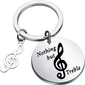 BEKECH Music Keychain Music Lover Gifts