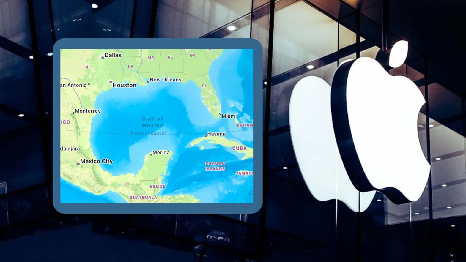 Wait, What' Apple Follows Google in Rebranding the Gulf of Mexico